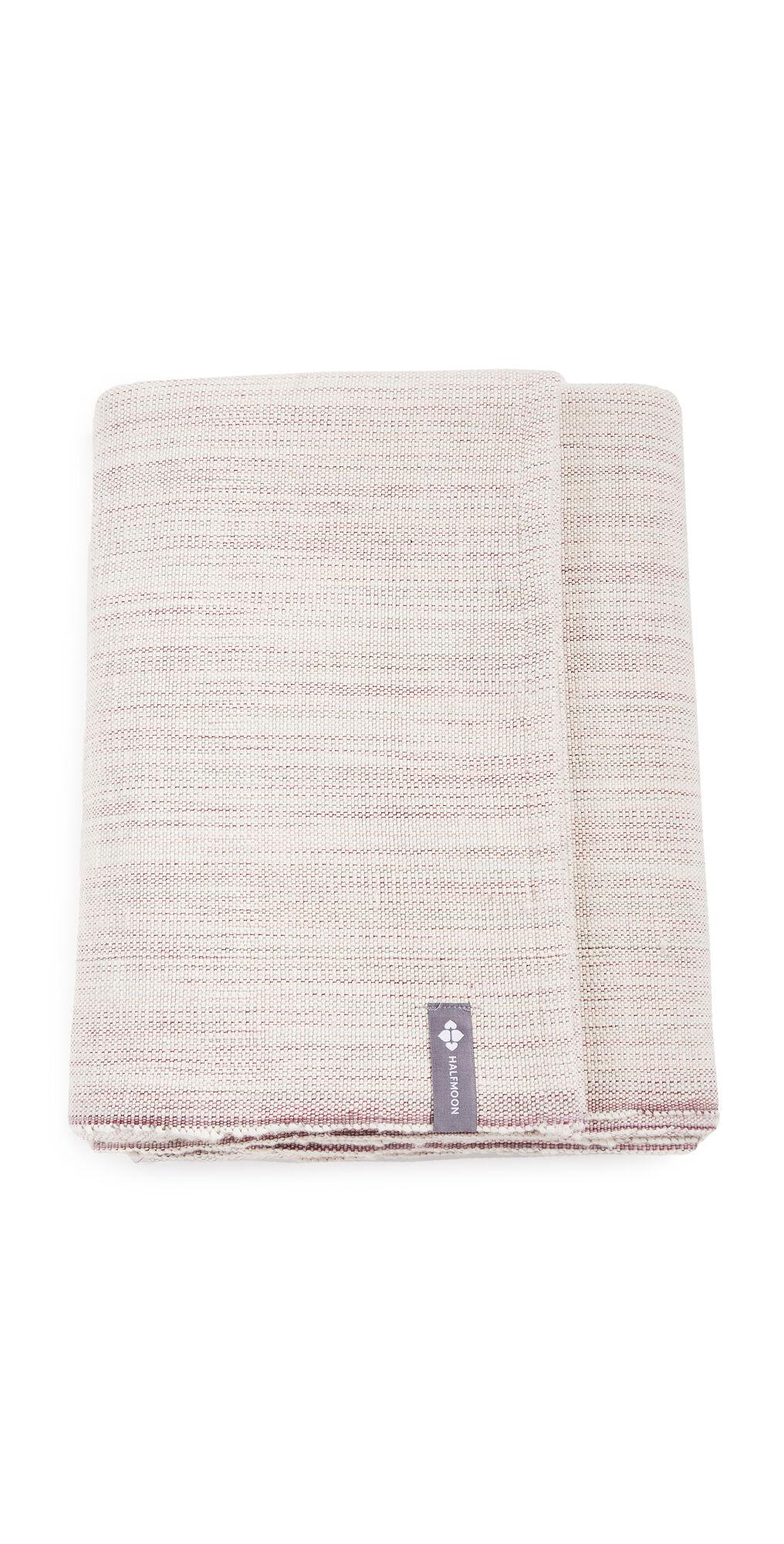 Halfmoon Yoga Melange Cotton Yoga Blanket Desert Rose One Size    size:
