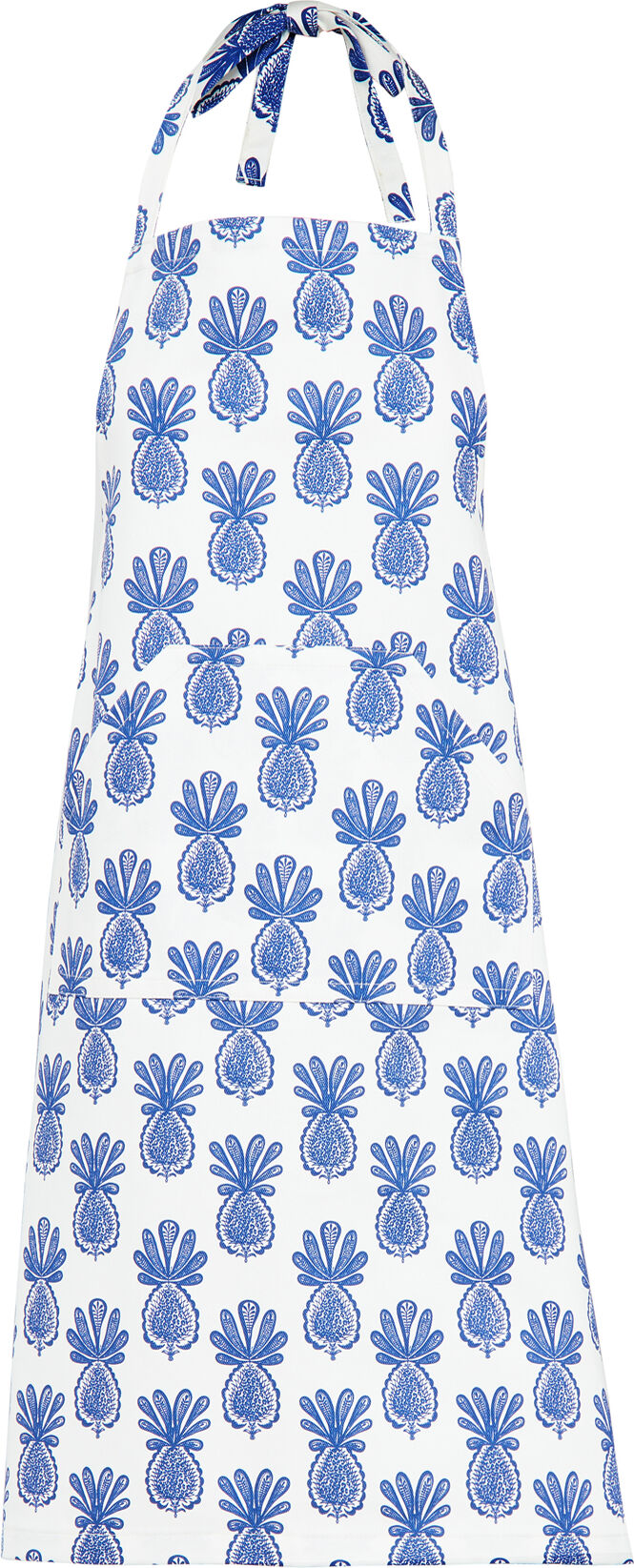 La Double J Pineapple Apron Pineapple Blu One Size  Pineapple Blu  size:One Size