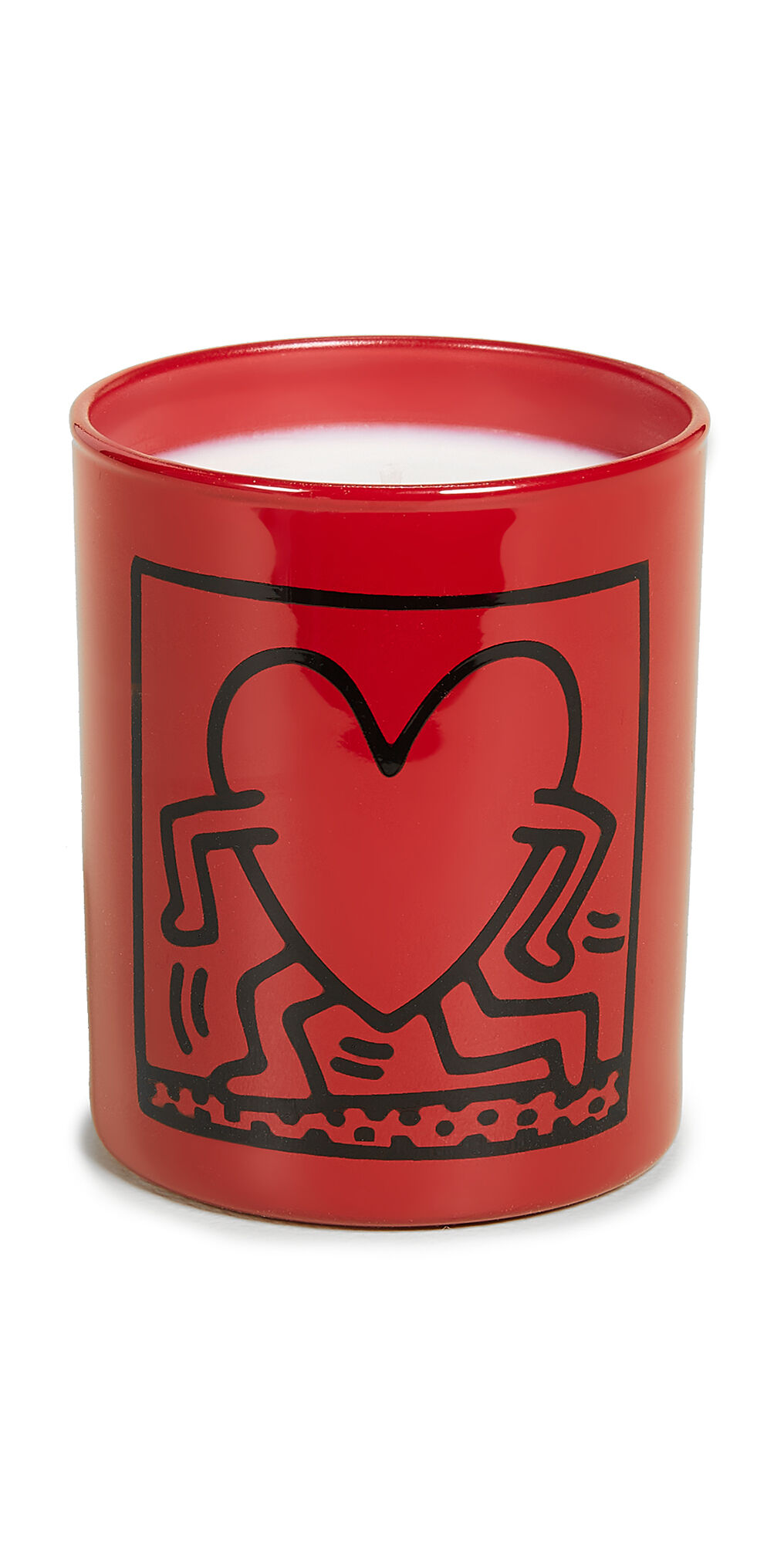 Ligne Blanche Running Heart Candle Red One Size  Red  size:One Size