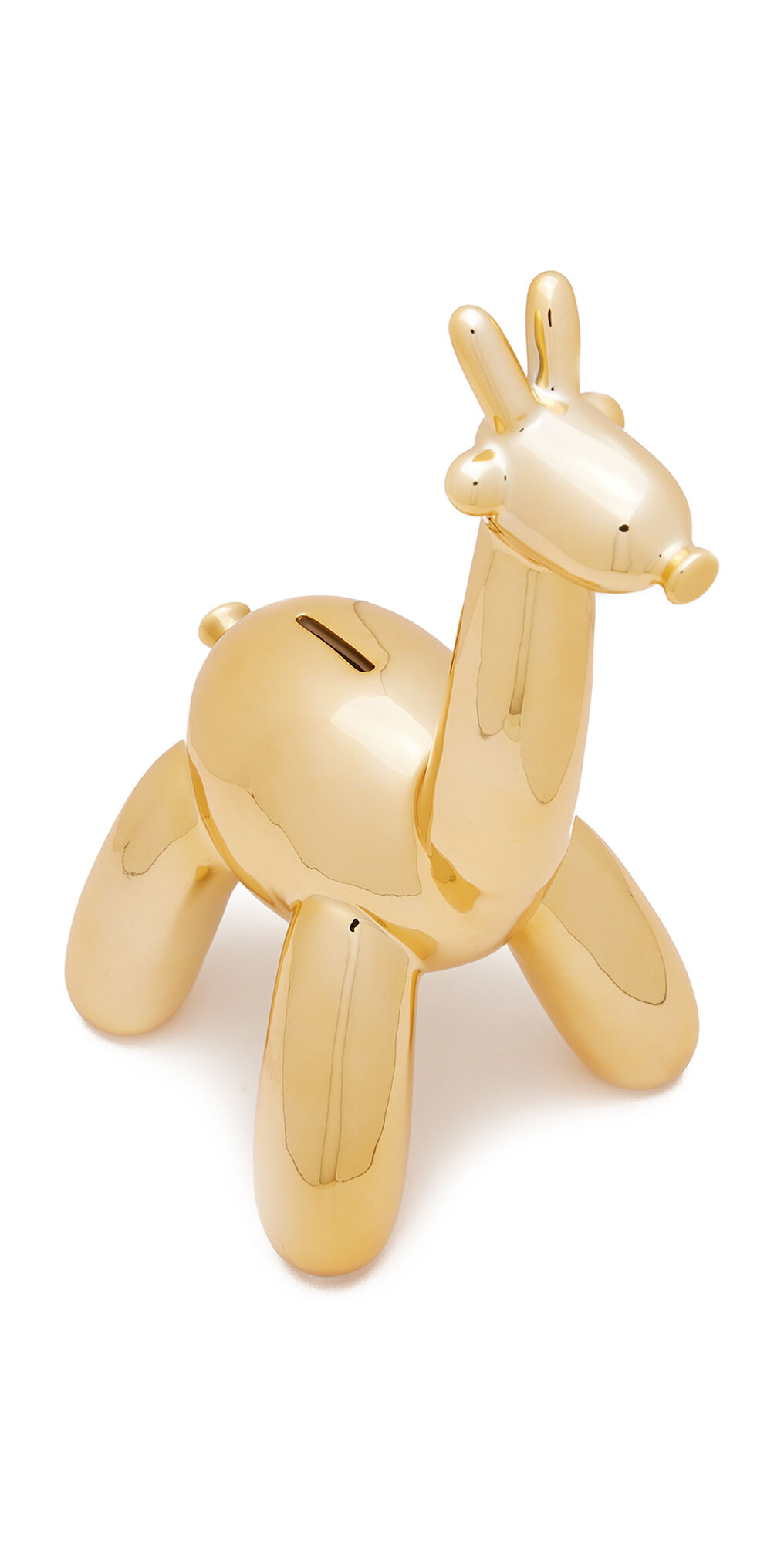 Shopbop Home Shopbop @Home Balloon Giraffe Money Bank Gold One Size  Gold  size:One Size