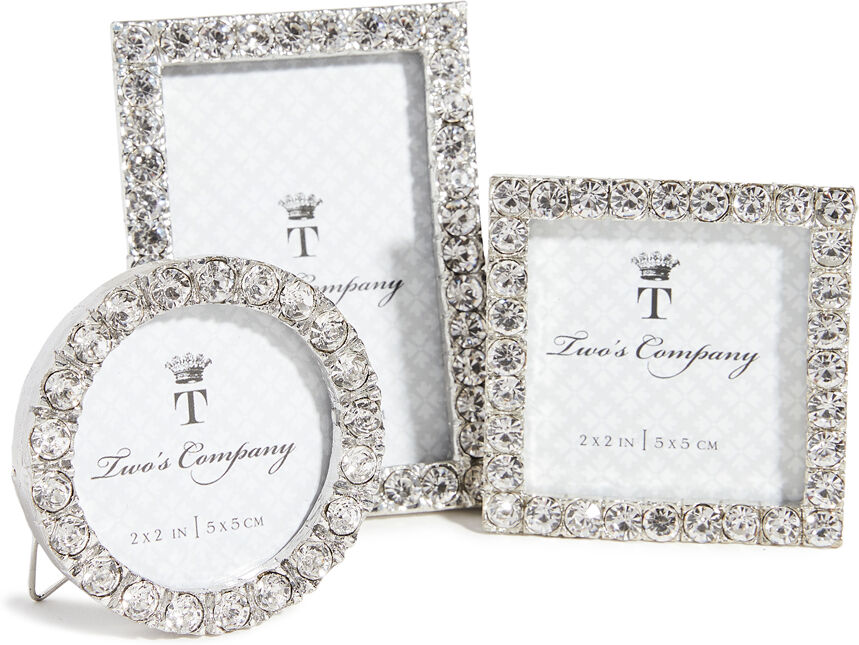 Shopbop Home Shopbop @Home Set of 3 Diamonte Picture Frames Diamonte One Size    size: