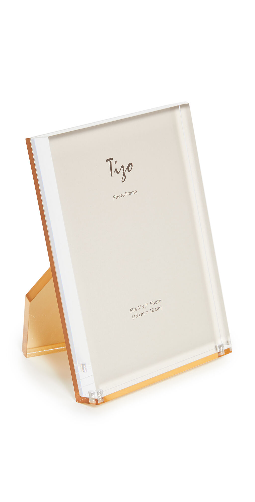 Shopbop Home Shopbop @Home Tizo Clear Acrylic Frame Gold One Size  Gold  size:One Size