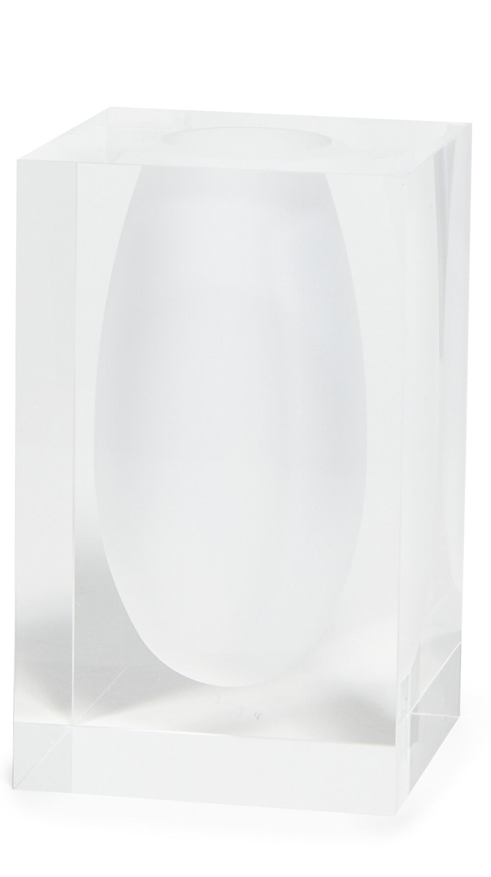 Shopbop Home Shopbop @Home Lucite Vase Frost One Size    size: