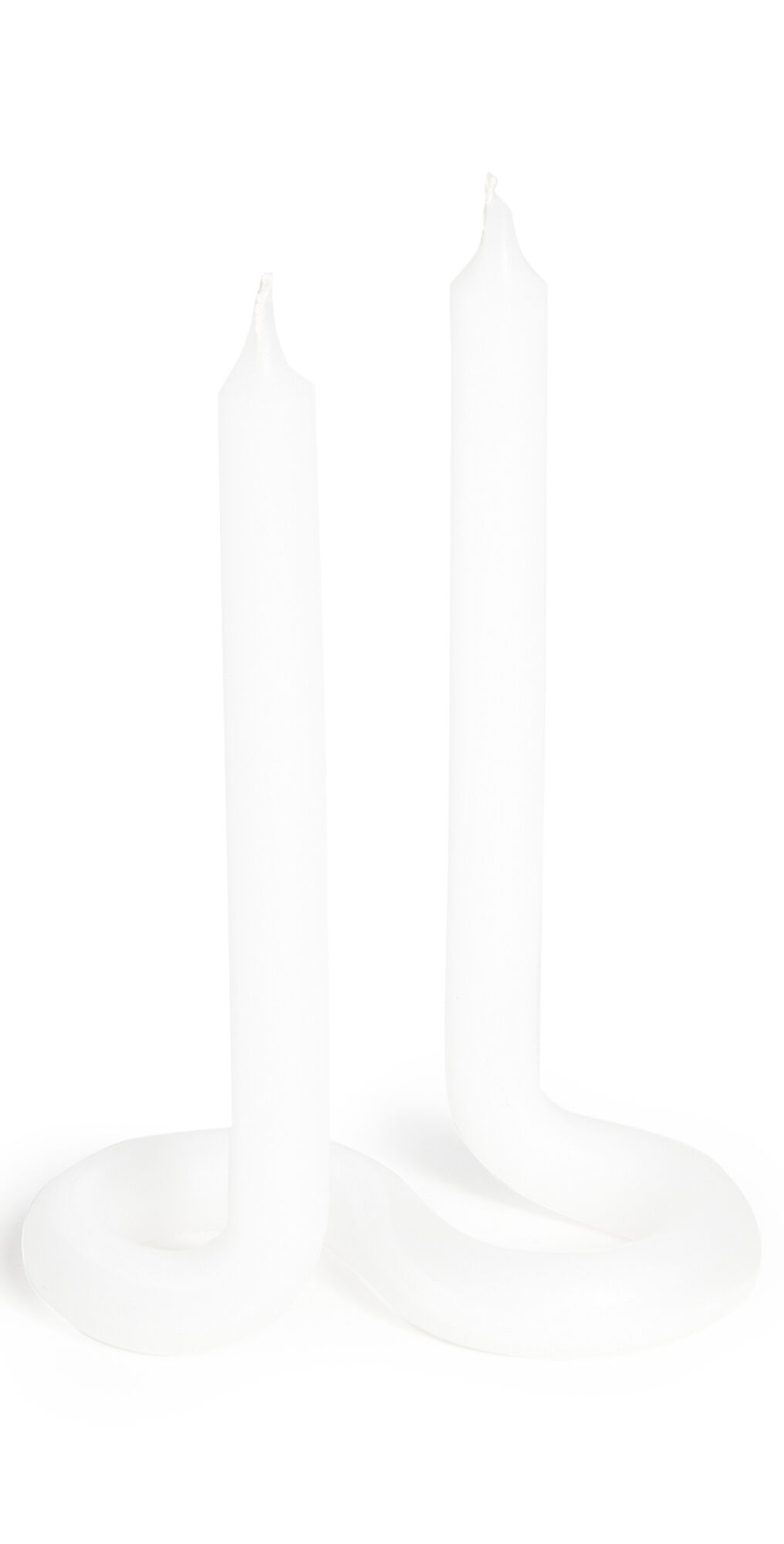 Shopbop Home Shopbop @Home Twist Candle White One Size    size: