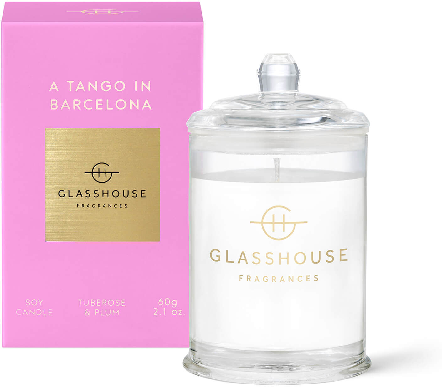 Glasshouse Fragrances A Tango in Barcelona Candle 60g