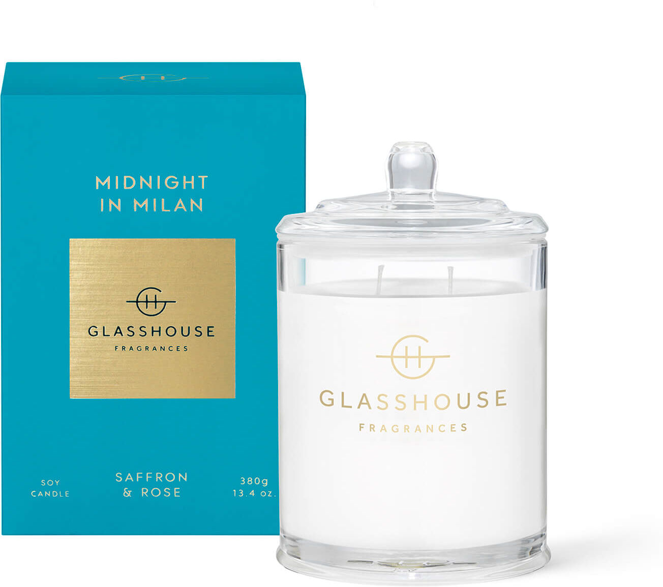 Glasshouse Fragrances Glasshouse Midnight in Milan Candle 380g