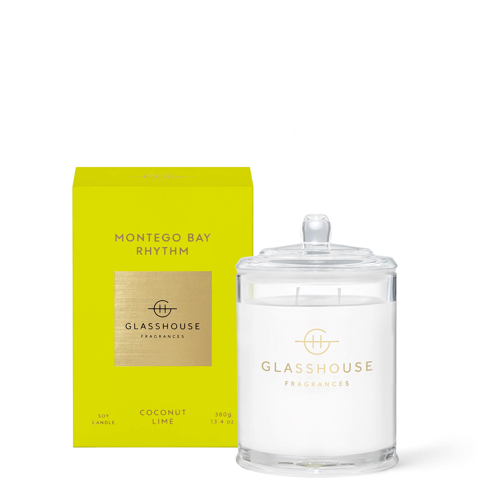 Glasshouse Fragrances Glasshouse Montego Bay Rhythm Candle 380g