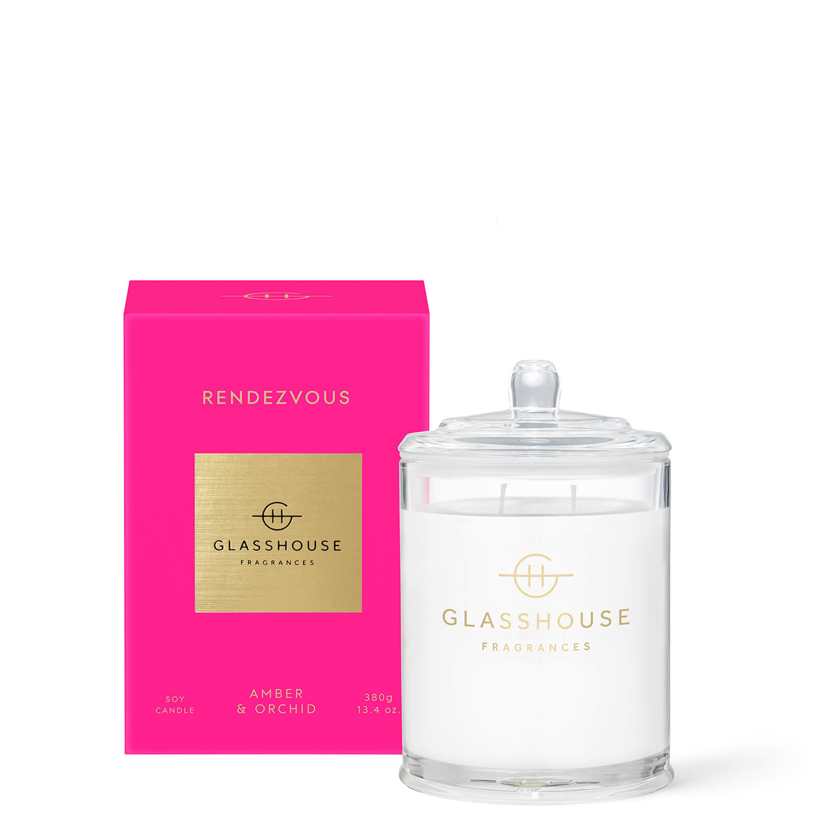 Glasshouse Fragrances Glasshouse Rendezvous Candle 380g