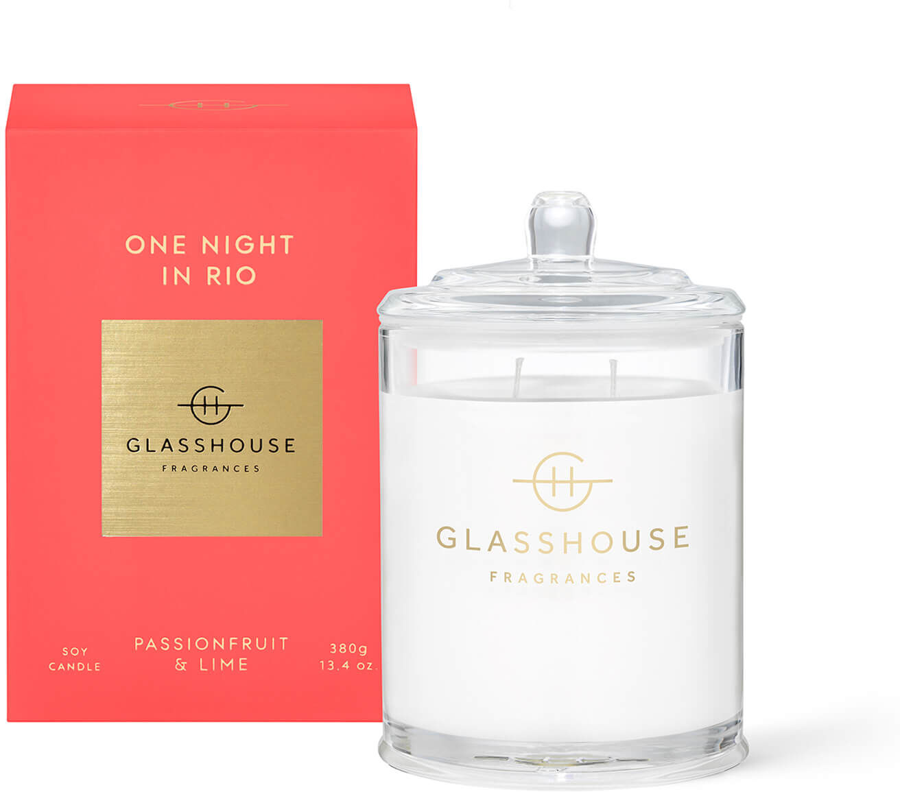 Glasshouse Fragrances Glasshouse One Night in Rio Candle 380g