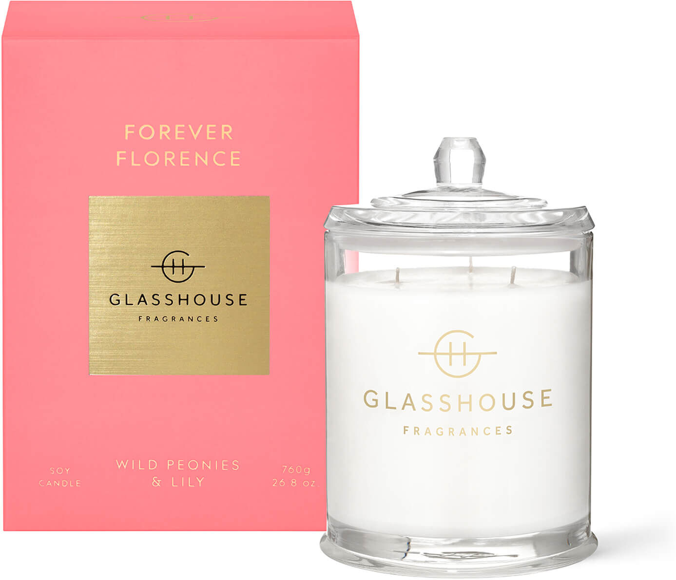 Glasshouse Fragrances Glasshouse Forever Florence Candle 760g