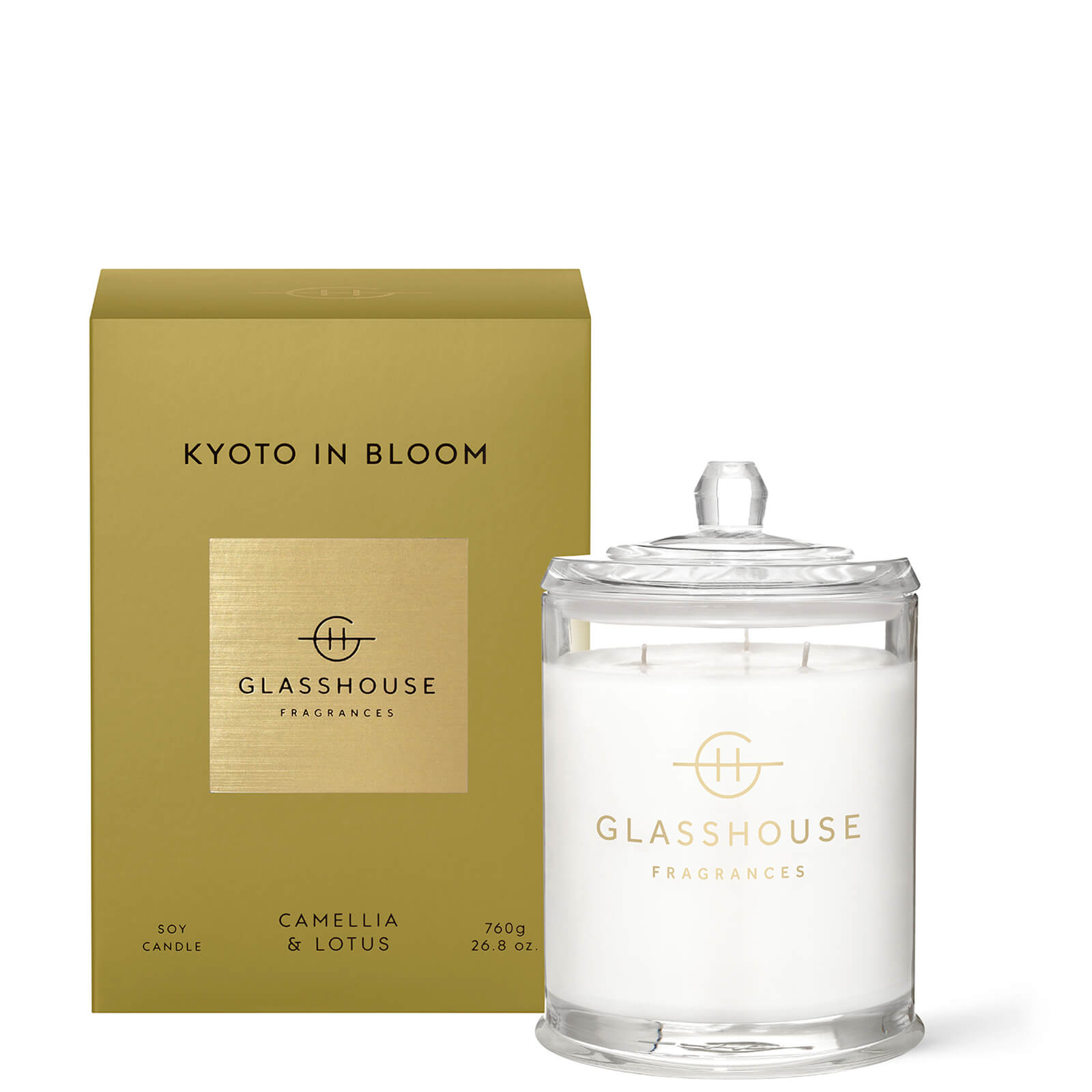 Glasshouse Fragrances Glasshouse Kyoto in Bloom Candle 760g