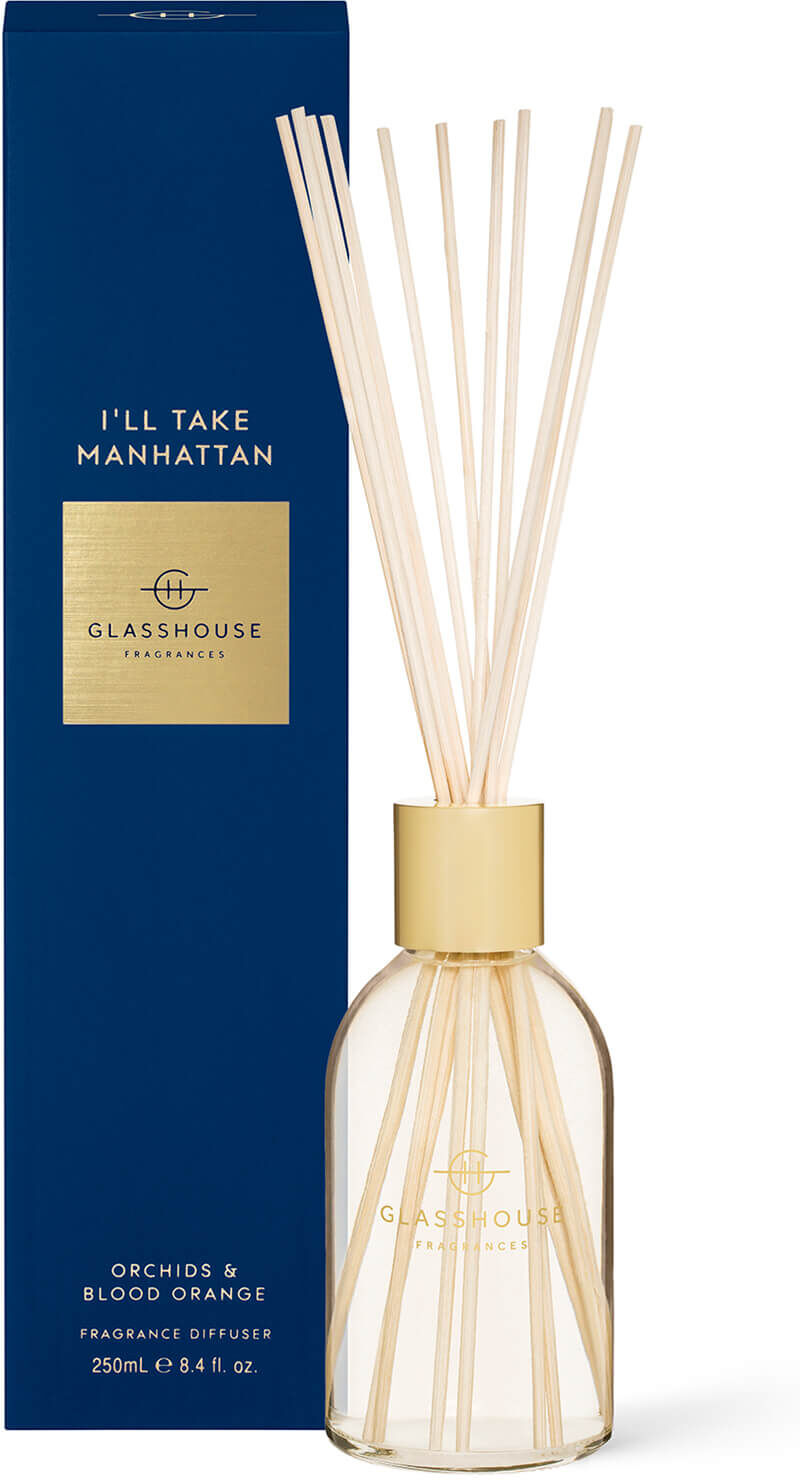 Glasshouse Fragrances Glasshouse I'll Take Manhattan Diffuser 250ml