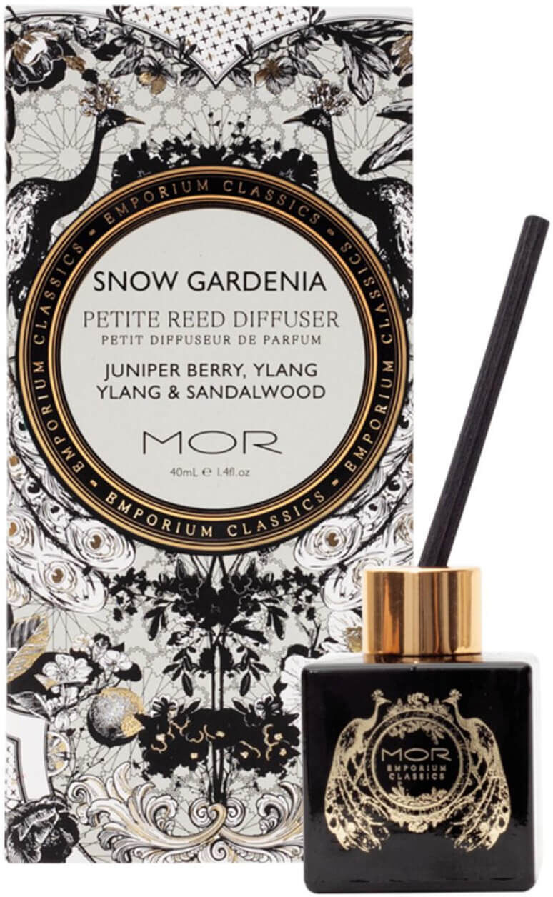 MOR Emporium Classics Snow Gardenia Petite Reed Diffuser 40ml