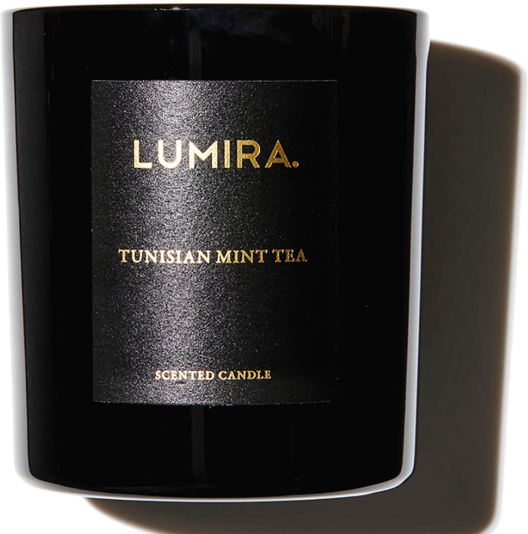 LUMIRA Tunisian Mint Tea Black Candle 300g