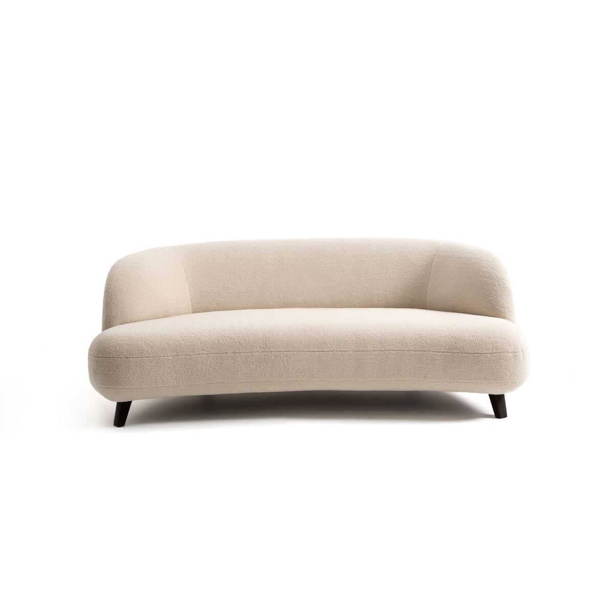 AM.PM Canapé polyester bouclette, Rosebury, design E.Gal