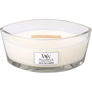 Woodwick Duftkerze »White Tea & Jasmin« bunt  Ø: 19,1 cm