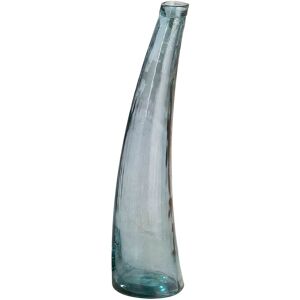 GILDE Bodenvase »Corno«, (1 St.), aus Glas, Höhe ca. 80 cm petrol