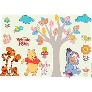 Komar Wandtattoo »Winnie Pooh Nature Lovers«, (14 St.), 50x70 cm (Breite x... bunt