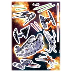 Komar Wandtattoo »Star Wars Spaceship«, (15 St.), 50x70 cm (Breite x Höhe),... bunt