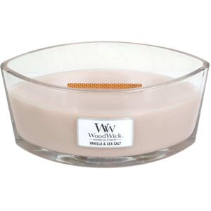 Woodwick Duftkerze »Vanilla & Sea« natur/transparent/hellbraun