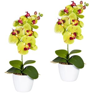 Creativ green Kunstpflanze »Orchidee Phalaenopsis«, im Keramiktopf grün Größe