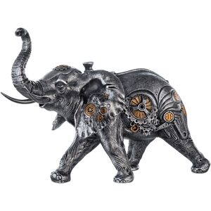 Casablanca by Gilde Tierfigur »Skulptur Steampunk Elephant«, mit... silberfarben Größe