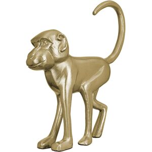 GILDE Tierfigur »Skulptur Monkey« goldfarben Größe