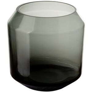 Fink Tischvase »ORELIA«, (1 St.), aus Glas, auch als Windlicht verwendbar grau Größe