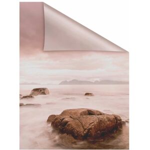 LICHTBLICK ORIGINAL Fensterfolie »Stone«, 1 St., blickdicht,... rot Größe B/L: 50 cm x 100 cm