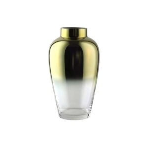 EGLO Dekovase »Vase Sirannana 27 cm, Goldfarben/Transparent« goldfarben Größe