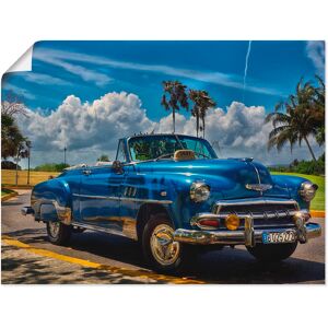 Artland Wandbild »Havanna Flair«, Auto, (1 St.), als Alubild, Outdoorbild,... blau Größe