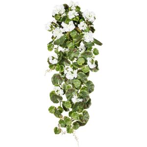 Creativ green Kunstpflanze »Geranienhänger« weiss Größe