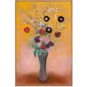 Artland Alu-Dibond-Druck »Vase mit Blumen. 1916«, Blumenbilder, (1 St.), für... bunt Größe