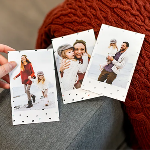 smartphoto Fotos auf Fotokarton Hochformat - 15er Set