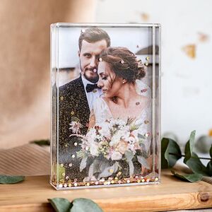 smartphoto Schüttelrahmen mit Foto Hochformat zum Valentinstag