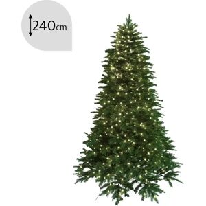 Manor - Künstlicher Tannenbaum Mit Led Beleuchtung, 240 Cm, Dunkelgrün