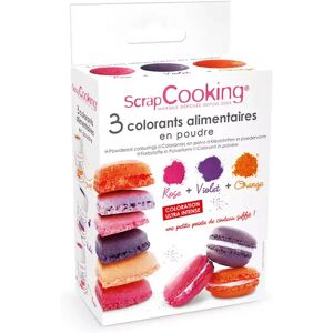 Scrapcooking - Farbpulver-Set, 15g, Multicolor