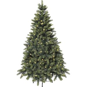 kaiserkraft Tannenbaum mit LEDs, inklusive Ständer, Höhe 210 cm, 450 LEDs