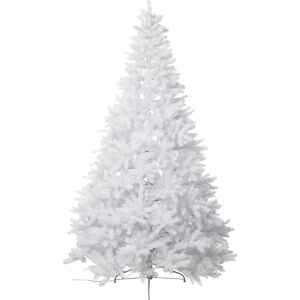 kaiserkraft Künstlicher Tannenbaum, weiß, inklusive Ständer, Gesamthöhe 2100 mm