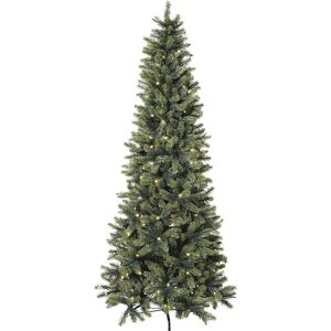 kaiserkraft LED-Tannenbaum schlank, inklusive Ständer, Höhe 1800 mm, mit 250 LEDs