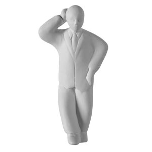 Karman Umarell Deko-Figur, Höhe 15 cm nachdenklich