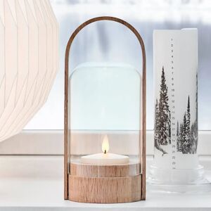 LE KLINT Candle Light LED-Laternenleuchte, eiche