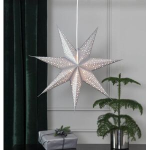 STAR TRADING Papierstern Blinka ohne Beleuchtung Ø 60 cm silber