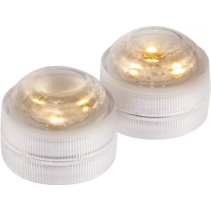 buttinette LED Lichter, 3 cm Ø, 4 Stück - Size: 3 cm Ø