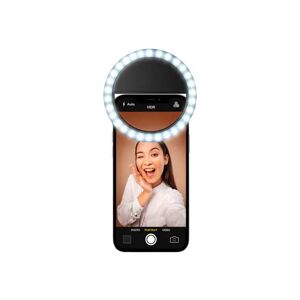 LED-Selfie-Lichtring mit 30 LEDs - Tchibo - Weiss Kunststoff   unisex