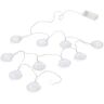 LED-Lichterkette mit Muscheln - Tchibo - Muscheln Transparent Kunststoff   unisex