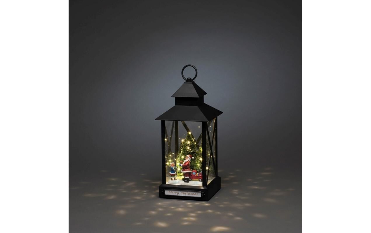 KONSTSMIDE LED-Lichterkette »Weihnachtsmann«, 31 St.-flammig schwarz