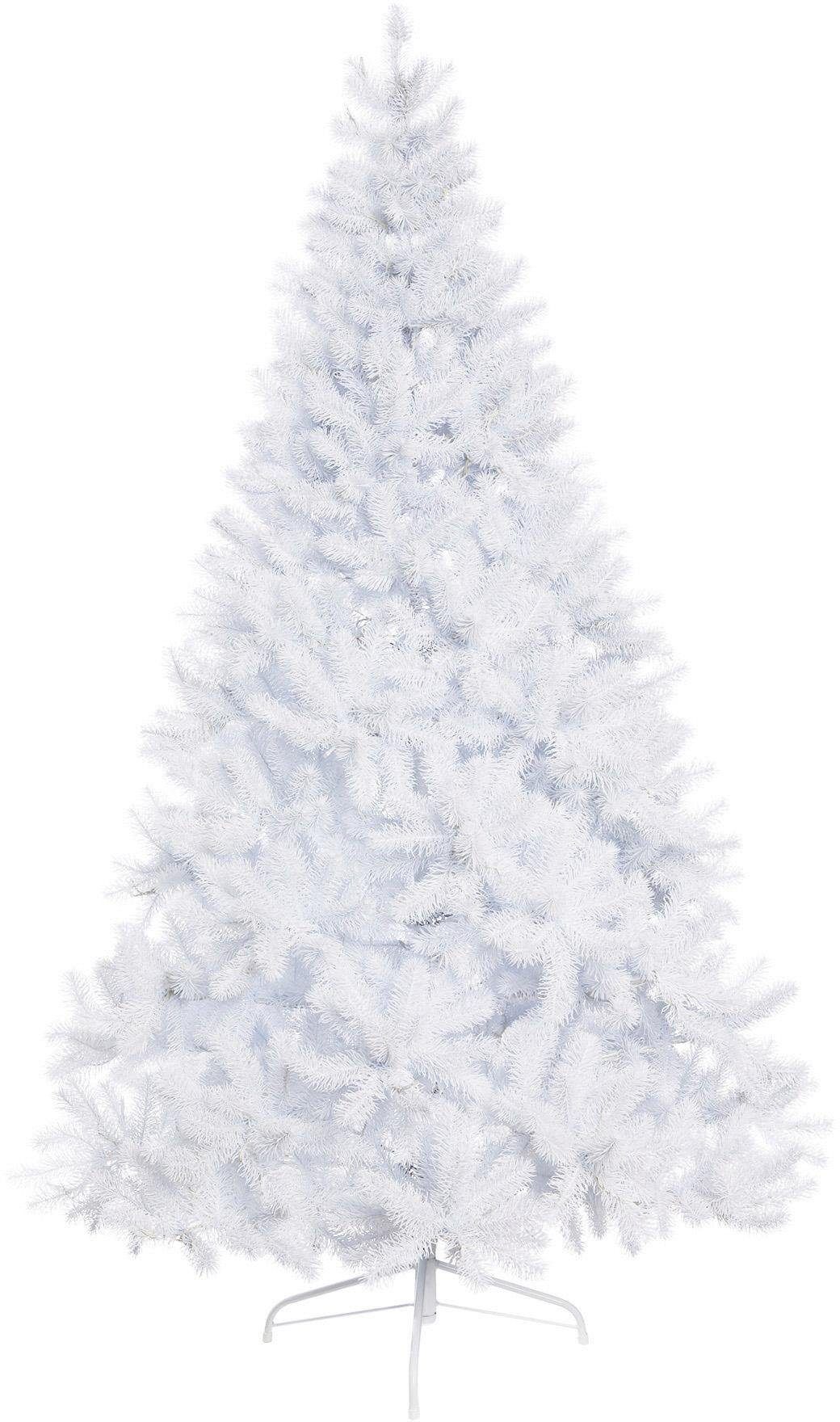 Creativ deco Künstlicher Weihnachtsbaum weiss