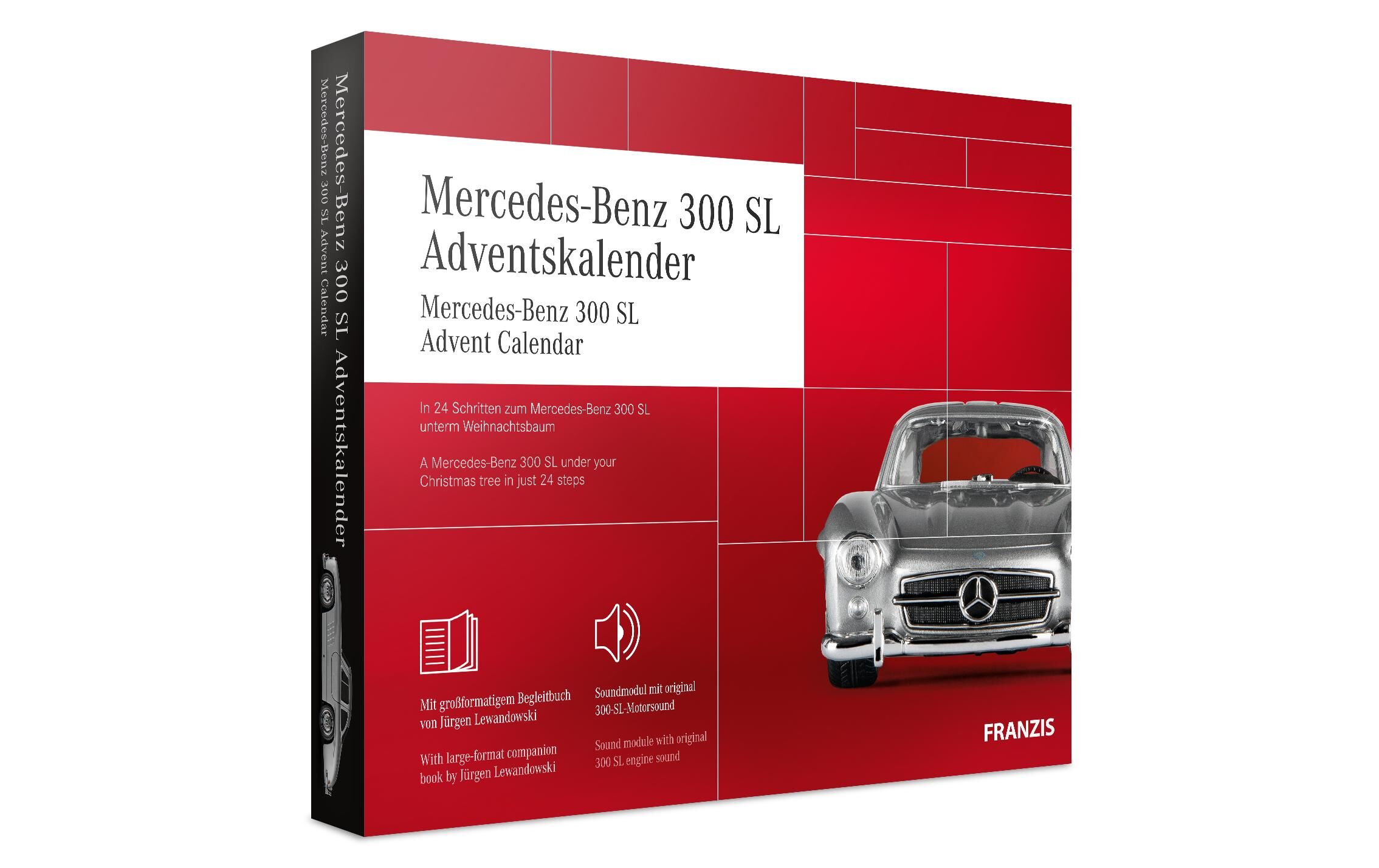 Franzis Adventskalender »Mercedes Be« bunt