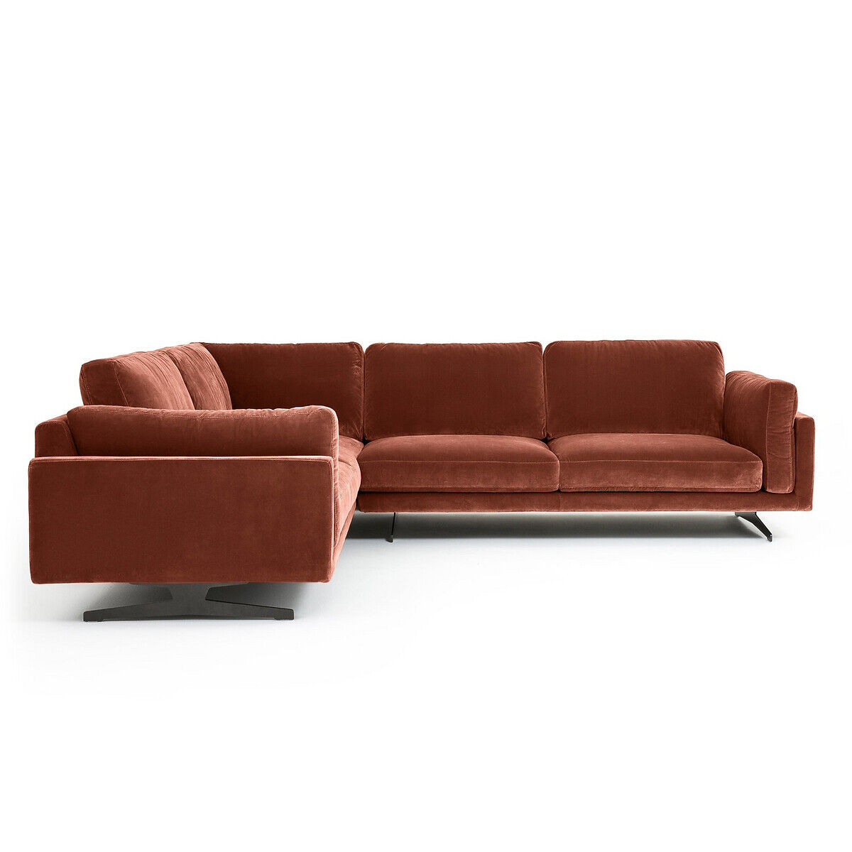 AM.PM Ecksofa César, Samt BRAUN;GRAU;BEIGE;GELB;ANDERE;GRÜN;BLAU